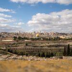 Panorama of Jerusalem, Jewish Cemetery, Israel