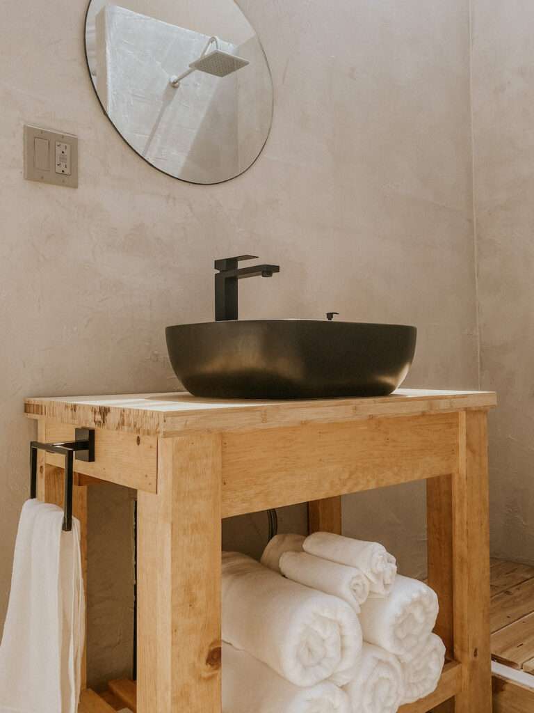Back Forty Glamping Sink