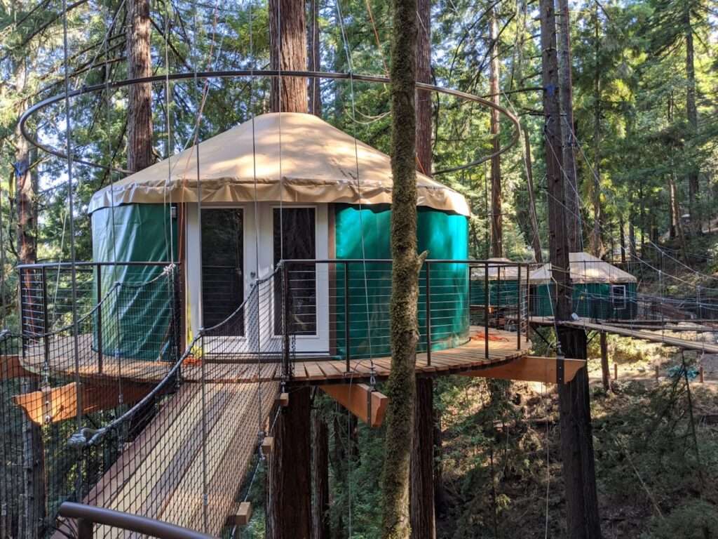 Sonoma Treehouse Adventures family getaways