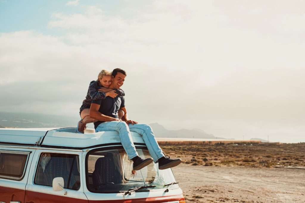 couples van trip - summer vacation ideas